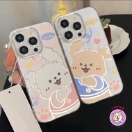 Hug couple dog Phone Case For IPhone 16Pro Max girl 11 12 13Pro Max 14Plus 15Pro XR XS Max 7 8 Plus 