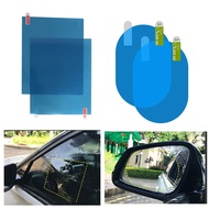 4pcs Kaca spion mobil film hujan mobil sepeda motor anti kabut dan hujan kaca film pelindung film na