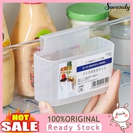 [SINI]  Mini Fridge Hanging Storage Box Good Load-bearing PP Seasoning Bag Fridge Hanging Storage Case for Dorm