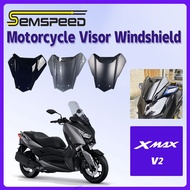 【SEMSPEED】For Yamaha XMAX250 XMAX300 V2 2023-2024 Motorcycle Visor Windshield Windscreen