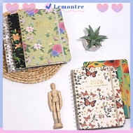 LEMONTRE 2026 Planner, A5 Agenda Calendar 2026, Weekly and Monthly Monthly Tabs Jan.2026 - Dec.2026 