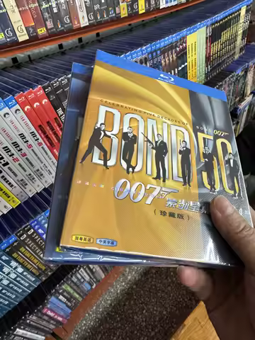 BD Blu-ray Disc Collection of 007 Series Movies 1-26 Full Set 8 Discs Restored Collector’s Edition B
