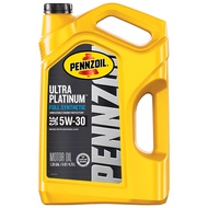 Pennzoil Ultra Platinum 5W-30 Full Synthetic Engine Oil With PUREPLUS™ TECHNOLOGY, 5 Quart/4.73 Lite