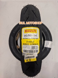 Ban Pirelli Diablo Rosso Corsa II Uk 90/80 Ring 14 Soft Compound For Matic