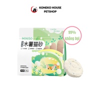 Miniso Cat Litter - Super clumping cassava sand