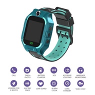 Kids Smart Watch Phone Kids GPS Tracker Watch with SOS Anti-Lost Alarm Sim Card Slot Touch Screen Alarm Clock Digital Wrist Watch Z6 for Boys and Girls green