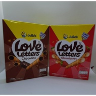 Julie's Love Letters Wafer Rolls 100g