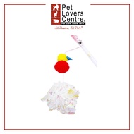 Amy N Carol Cat Teaser Pvc Ball Duck (Red)