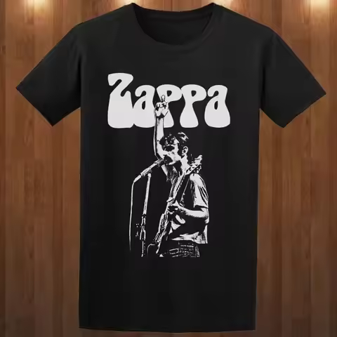 New Frank Zappa Vintage Gift Funny White All Size T- Shirt Unisex PP139
