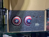 $320  (面交 天水圍 朗屏 元朗 油麻地 旺角 / 順豐到付) 全新 閃回 美國隊長 雙合金盾及雷神戰鎚 連配替換手（可配SHF)