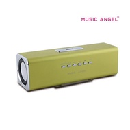 Music Angel Mini Portable Aluminum speaker JH-MAUK2B Desktop Radio Stereo Speaker Card U Disk Player