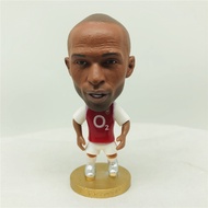 Soccerwe soccer star dolls Thierry Henry figurines red kit 14# Arsenal Puppets Collections Gift
