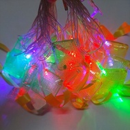 Lampu Ketupat Raya Warna Warni 20 Pcs Light 6 meter Boleh Sambung..✨️