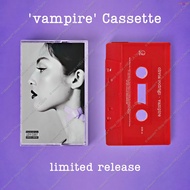 (Official) Băng cassette Olivia Rodrigo - VAMPIRE (UK Limited Red Tape) - Polydor Records