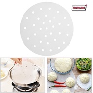ROWAN1 50pcs Dim Sum Paper White Round Cookware Cooking Tools