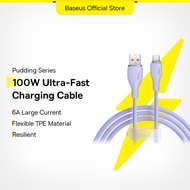 Baseus USB Type C Fast Charger 6A Cable For Phone (100W)