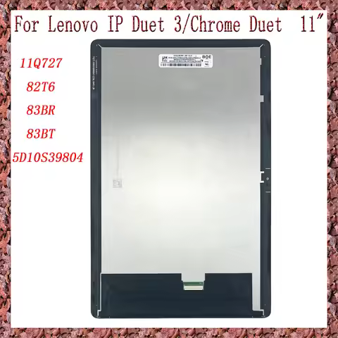 AAA For Lenovo IP Duet 3 Duet3 11Q727 82T6 Chrome Duet EDU 83BR 83BT 5D10S39804 LCD Display Touch Sc