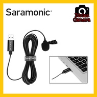 Saramonic SR-ULM10L Omnidirectional USB Lavalier Microphone (19.7' Cable)