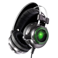 V2 headset 7.1 channel Internet cafe e-sports PUBG luminous wired game headset