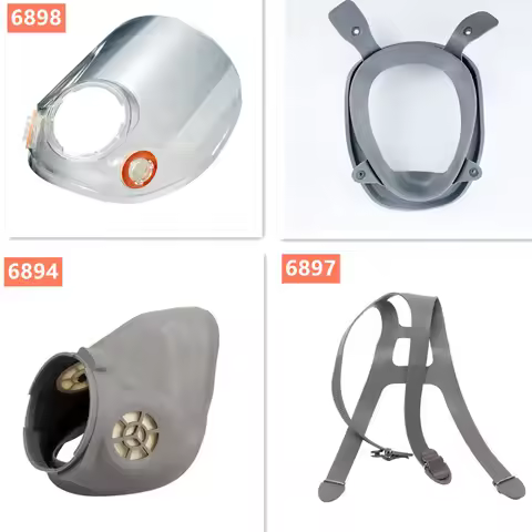 6898 Screen 6897 Headband 6894 6864 Accessory For 3M 6800 Gas Mask Chemical Respirator Protective Fa