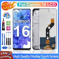 For Tecno Camon 16 LCD Display CE7 Touch Screen Digitizer Assembly Replacement