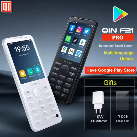 New Qin F21 Pro Smart Touch Screen Phone Wifi +2.8 Inch 3GB + 32GB / 4GB 64GB Bluetooth 5.0 480*640 