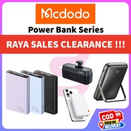 【Clearance】Mcdodo Powerbank RAYA Clearance 5k, 10k, 20k mAh, Wired & Wireless Power Banks