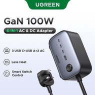 UGREEN Nexode 100W USB C Charger 6 in 1 GaN Power Adapter Multi Port Wall Plug Compatible with MacBo