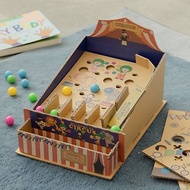 妙妙彈珠台 馬戲團 彈珠台 玩法五合一 兒童桌遊 DIY材料 玩具