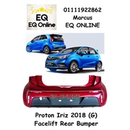 Proton Iriz 2018 Original (G) New Rear Bumper PP Plastic Malaysia (BUMPER BELAKANG) 2019 2020 2021 2