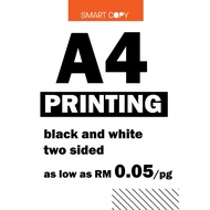 A4 PRINTING SERVICE [black & white ].[2 sided].[ebook].[document]