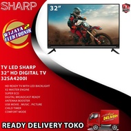 BEKAS PAKAI! TV LED SHARP 32 Inch LC-32SA4200i / 32SA4200 HD TV DVB-T2