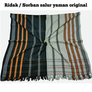 Original Yamani Turban imported from Yemen Rida Yamani Thick Stripes Original Yamani Turban Thick St