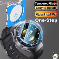 LUOYAO1 3Pcs Tempered Glass Films, With Alignment Tool Easy Install Kit Screen Protector, 41/46MM HD