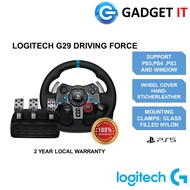 Logitech G29 DRIVING FORCE RACE WHEELS DESIGN FOR PS5,PS4,PS3 AND WINDOWS