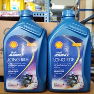 ORIGINAL SHELL ADVANCE 4T 10W-40 LONG RIDE 1.2L RS150 ENGINE OIL MOTORCYCLE OIL FULLY SYNTHETIC