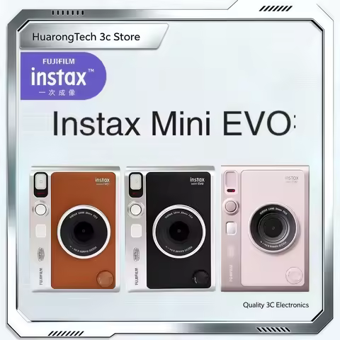 Instax Fuji MiniEvo Instant Camera One-shot Photo Paper One-shot Travel Camera Instax Mini Film Mult