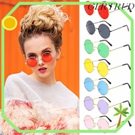GERTRUD Round Sunglasses Retro Party Disco Circle Glasses