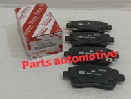 BRAKE PAD FRONT - KAMPAS REM DEPAN TOYOTA ETIOS VALCO 2013 / LIVA / ETIOS CROSS (04465-02350)