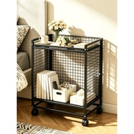 Sofa Side Table Side Table Movable Coffee Table Small Table Living Room Trolley Bedroom Bedside Tabl