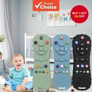 1 Silicone Baby Remote Control Teether Food Grade Silicone Teether Infant Teether Stick Silicone Tee