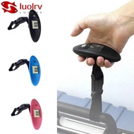 LUOLRV Digital Electronic Luggage Scale 40kg/100g Fish Hook Hanging Scale Handled Travel Bag Weighting Travel Bag Scale