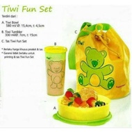 Tupperware Tiwi fun set kids/Children's Lunch Box 1 set+Bag