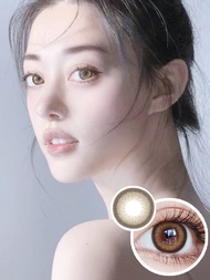 (COD)คอนแทคเลนส์สี 1 คู่ คอนแทคเลนส์ คอนแทคเลนส์สายตา คอนแทคเลนส์รายวัน คอนแทคเลนส์สีน้ําตาล คอนแทคเ