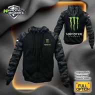 เสื้อการ์ด MONSTER ENERGY V1 รุ่น Full Option (มีของพร้อมส่งทันที)