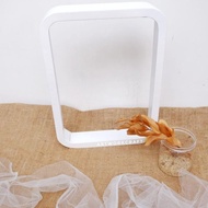 [30X40] ASKARA DOWARD FRAME / WEDDING DOWARD WHITE ASKARA FRAME 30 X 40 CM BEST SELLER...,,,,