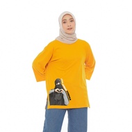 FOREVER Cloth Oversize T-Shirt 7 SleeveWanita/8 Premium Cotton Love Jannah FOREVER