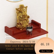 Fokan Cabinet Altar Wall-Mounted Altar God of Wealth Guanyin Bodhisattva Buddha Buddha Cabinet Home Wall Simple Family