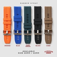 20mm Rubber Strap/20mm QUICK RELEASE Rubber Strap