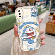 Casing Hp VIVO Y20 Y20i Y20S Y12S Y20 2021 Y12A Y20S G Y20T Y20S M Y20S D Y11s Y30G Case Anime Doraemon Pola Casing Hp pelindung yang modis Silikon Tahan guncangan Clear Softcase Kesing